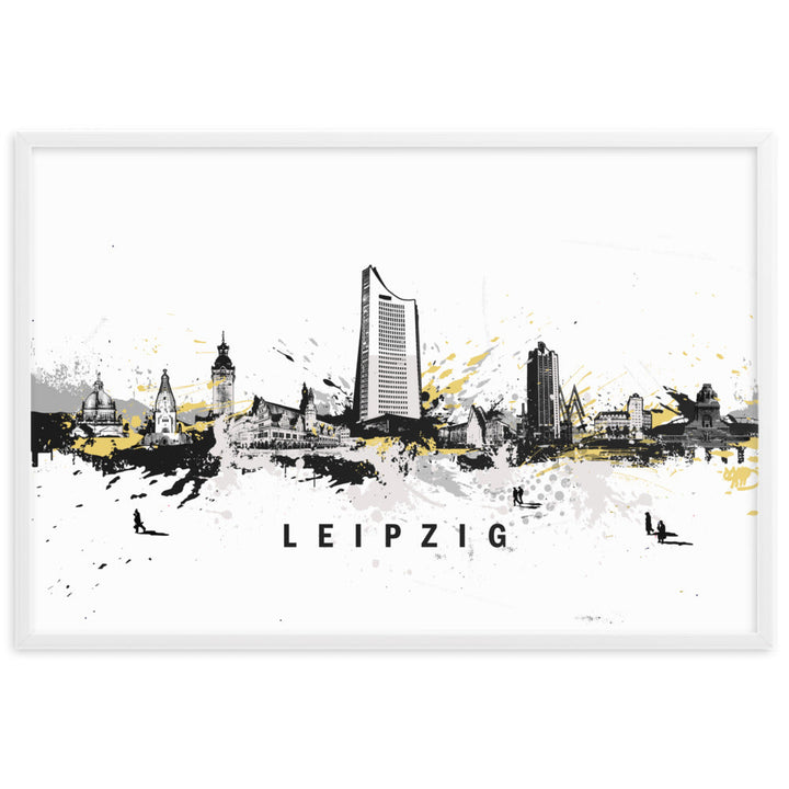 Poster - Skyline Leipzig artlia