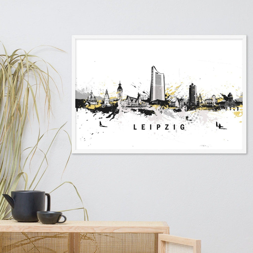 Poster - Skyline Leipzig artlia
