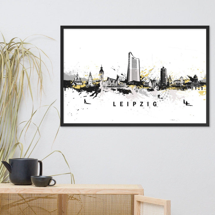 Poster - Skyline Leipzig artlia