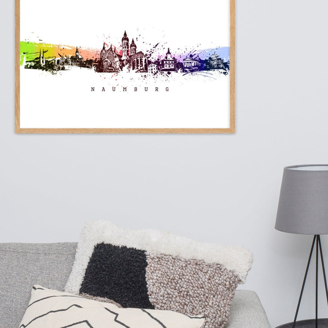 Poster - Skyline Naumburg artlia