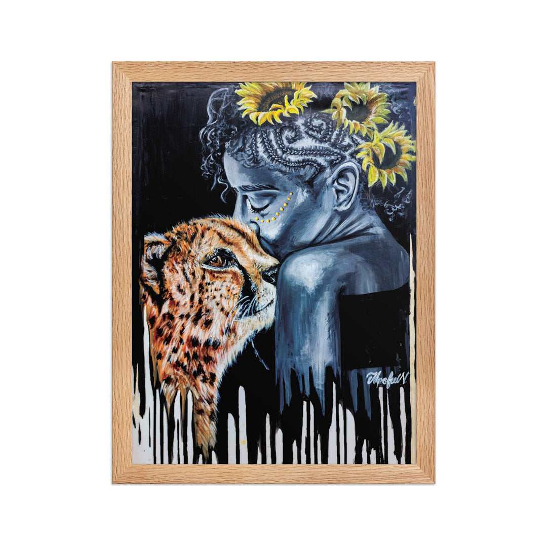 Poster - The Tamer, Nokuthula M Mpofu Oak / 30×40 cm artlia