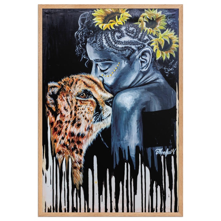 Poster - The Tamer, Nokuthula M Mpofu Oak / 61×91 cm artlia
