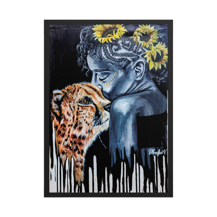 Poster - The Tamer, Nokuthula M Mpofu Schwarz / 50×70 cm artlia