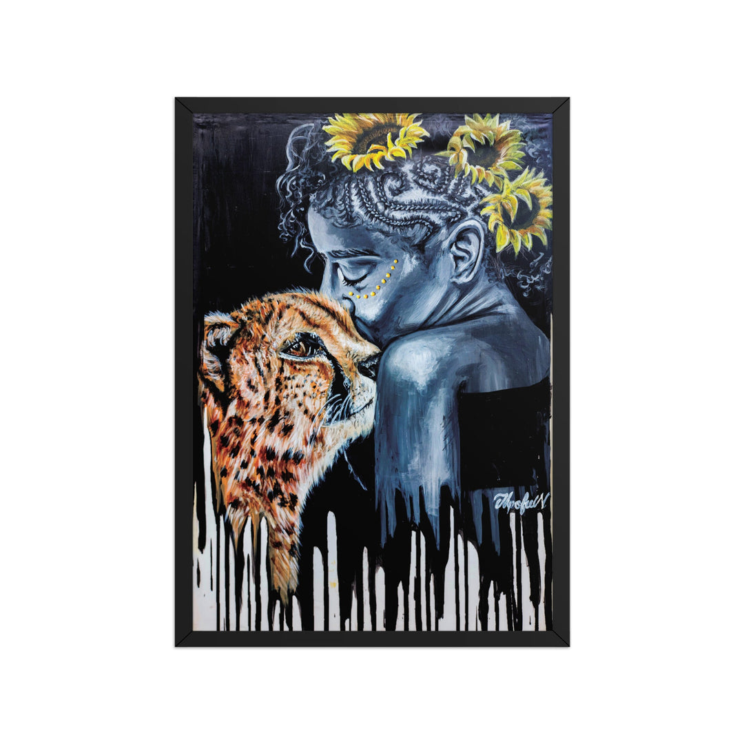 Poster - The Tamer, Nokuthula M Mpofu Schwarz / A1 (59.4×84.1 cm) artlia