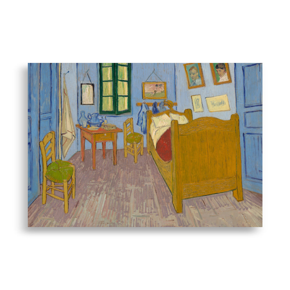 Poster - Van Gogh, Das Schlafzimmer in Arles 21×30 cm artlia
