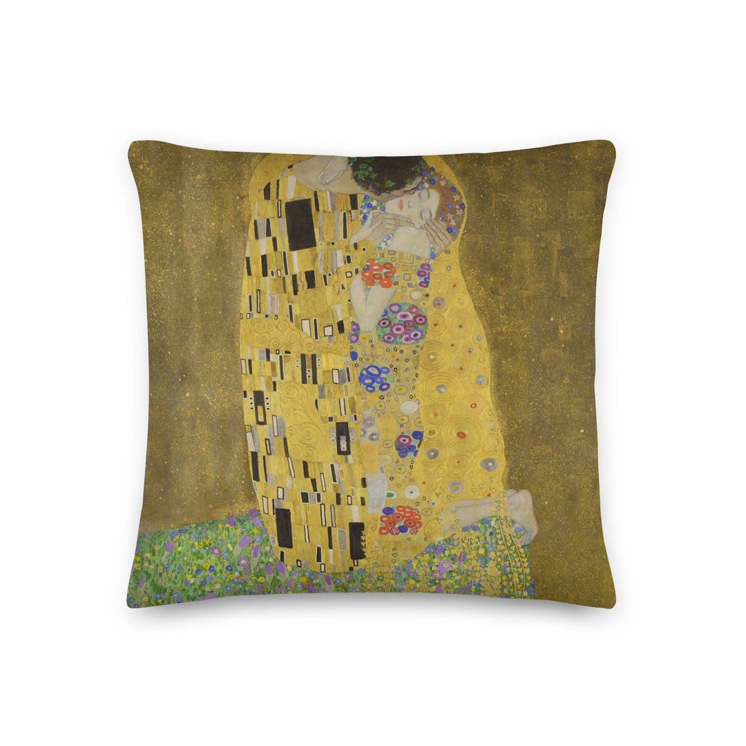 Premium-Kissen - Gustav Klimt, Der Kuss 46x46 cm artlia