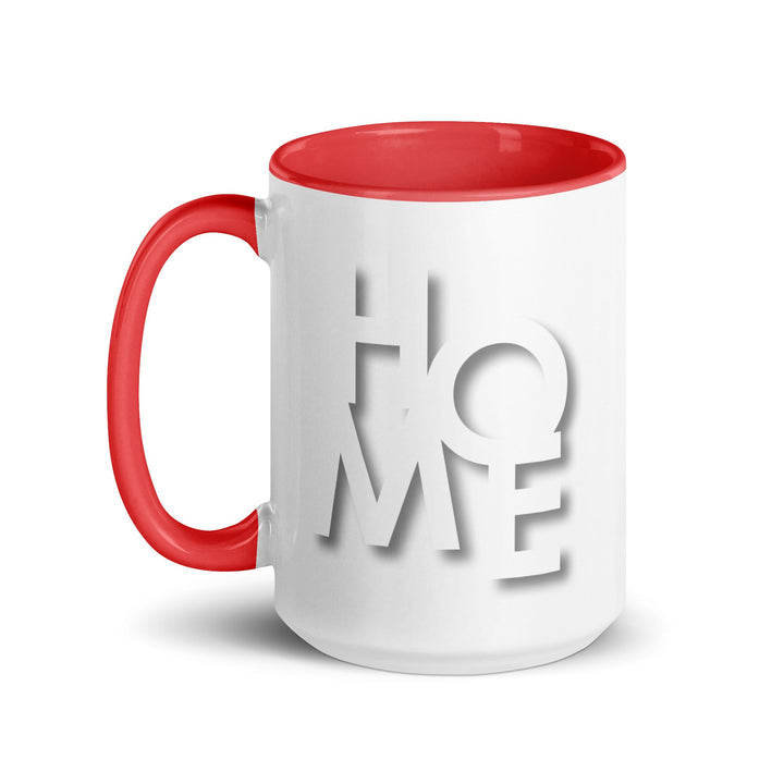 Tasse - HOME 3D rot / 0.44 L (15 oz) artlia