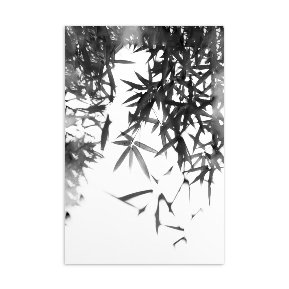 Bambusblätter - Postkarte artlia