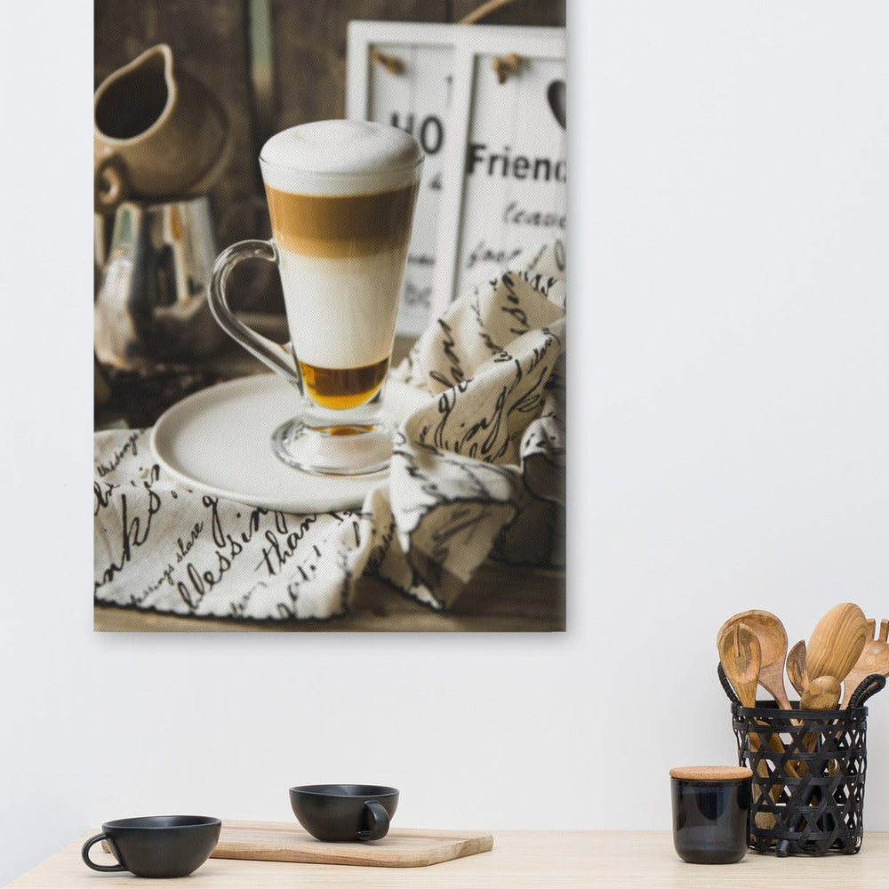 Café in Berlin - Leinwand artlia