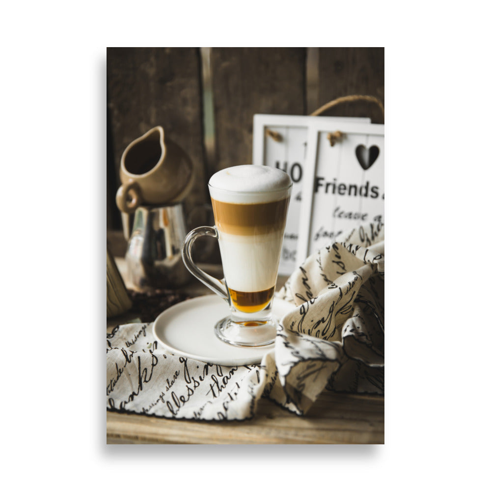 Café in Berlin - Poster 21×30 cm artlia