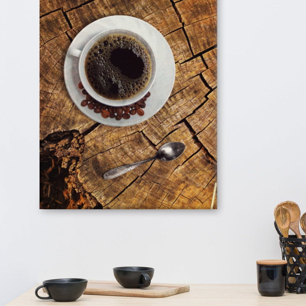 Café in nature - Leinwand artlia