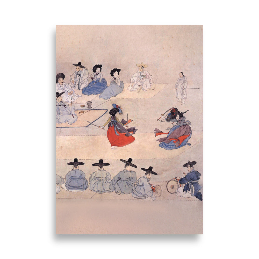 Double Sword Dance, Hyewon - Poster 21×30 cm artlia