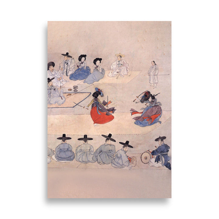 Double Sword Dance, Hyewon - Poster 21×30 cm artlia