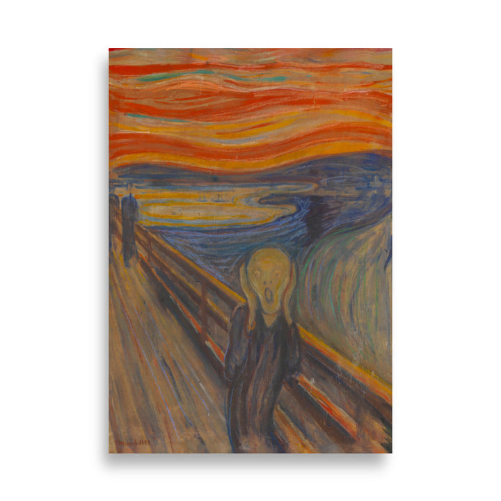 Edvard Munch, The Scream - Poster 21×30 cm artlia