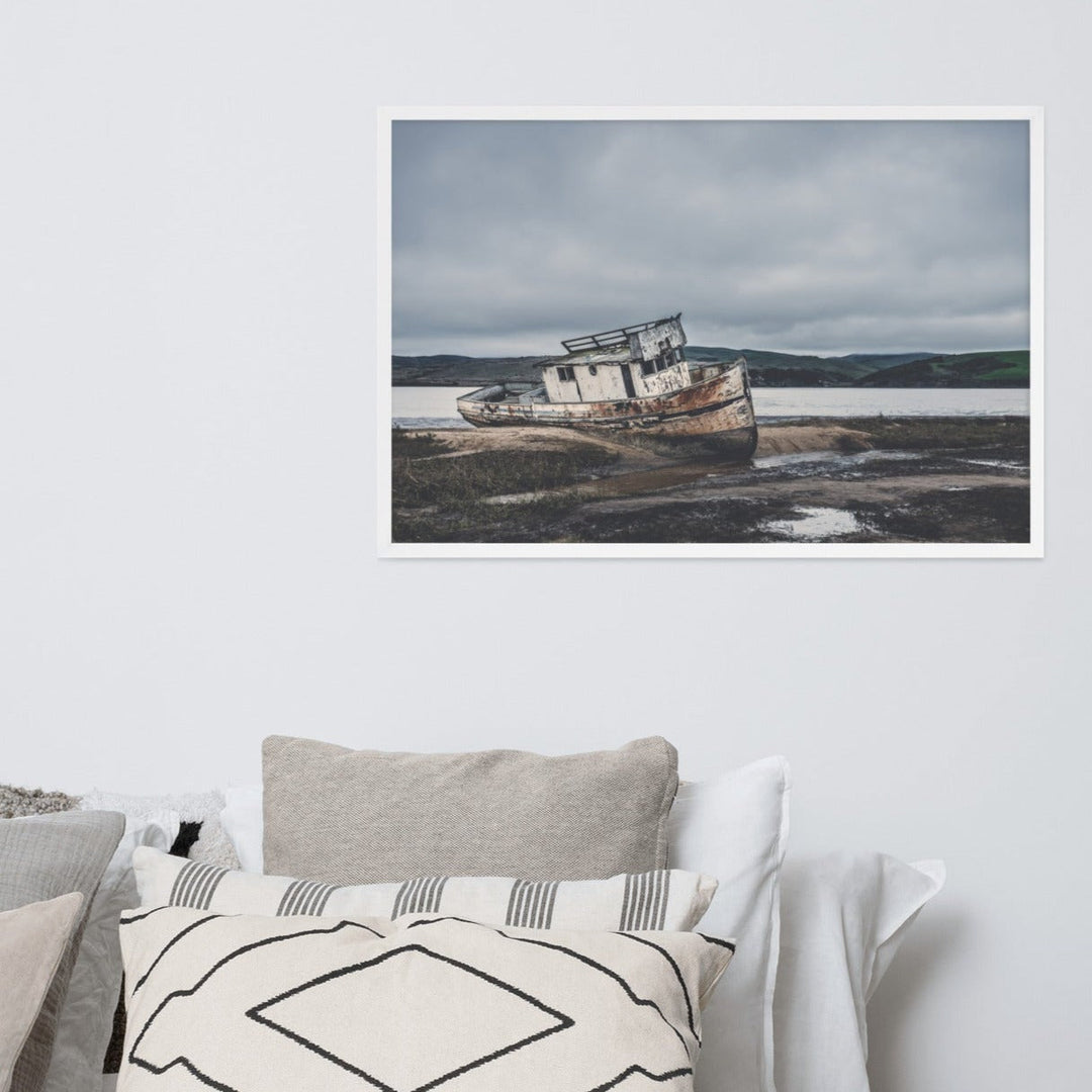 ein ruhendes Schiff - Poster artlia