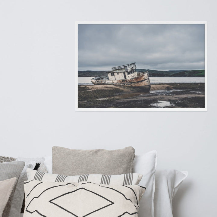 ein ruhendes Schiff - Poster artlia