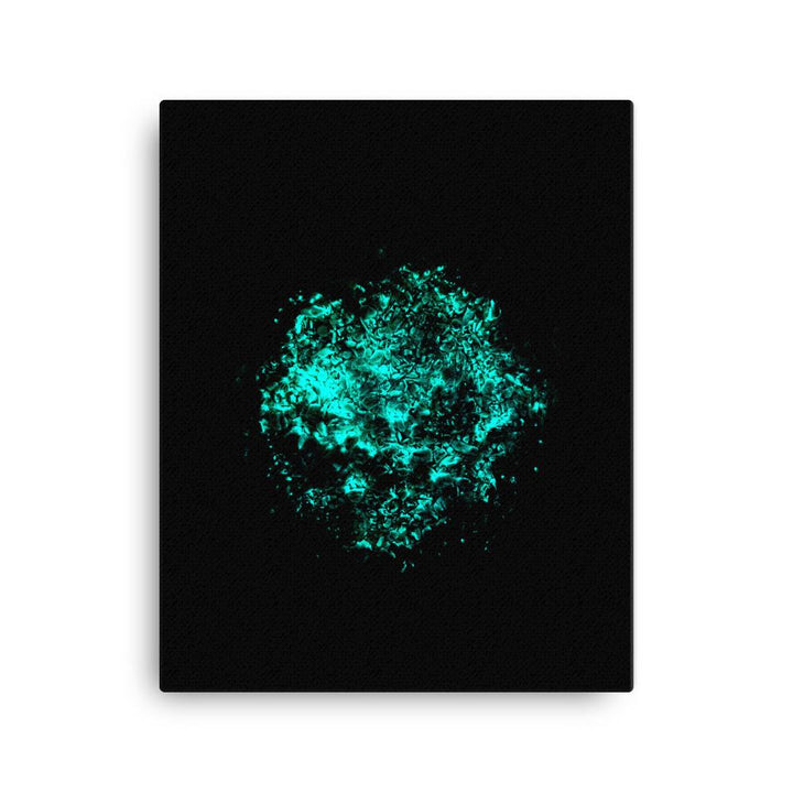 Emerald Planet - Leinwand 41x51 cm artlia