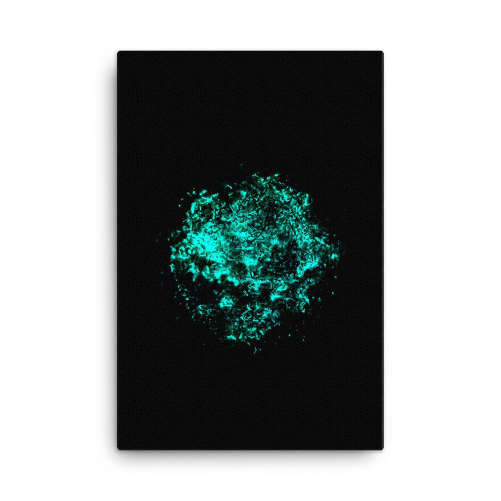 Emerald Planet - Leinwand 61x91 cm artlia