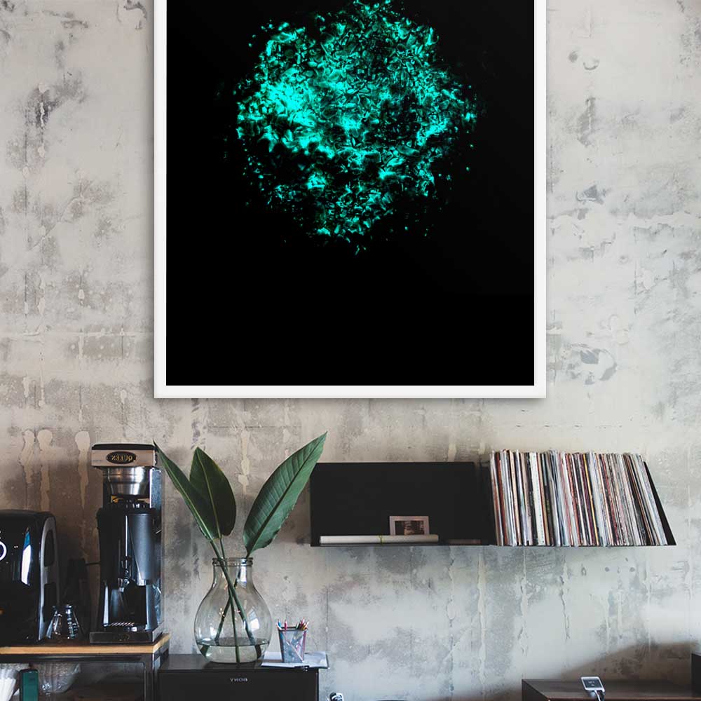 Emerald Planet - Poster artlia