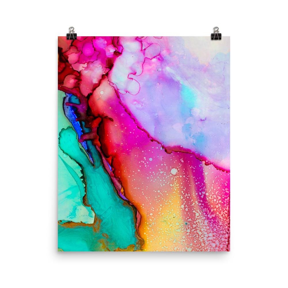 Farbenspiel - Poster 41x51 cm artlia