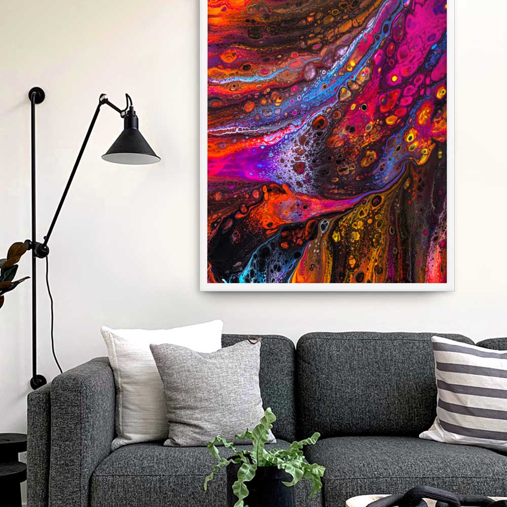 Fractal Abstract 01 - Poster artlia