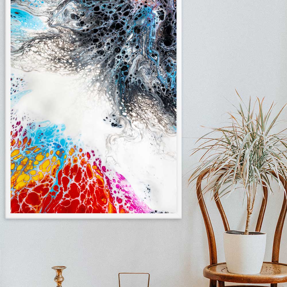 Fractal Abstract 06 - Poster artlia