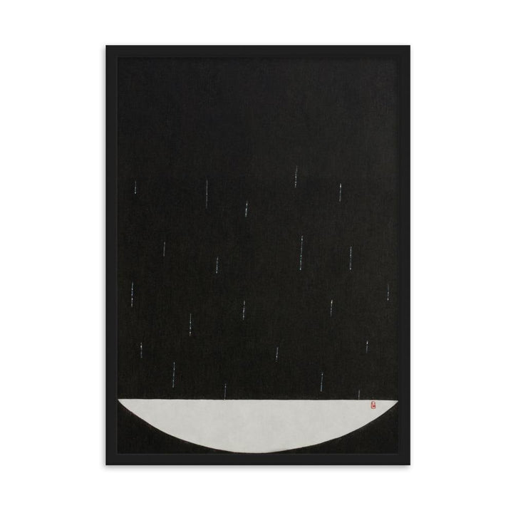 Füllung mit Licht 15 - Poster im Rahmen Schwarz / 50×70 cm artlia