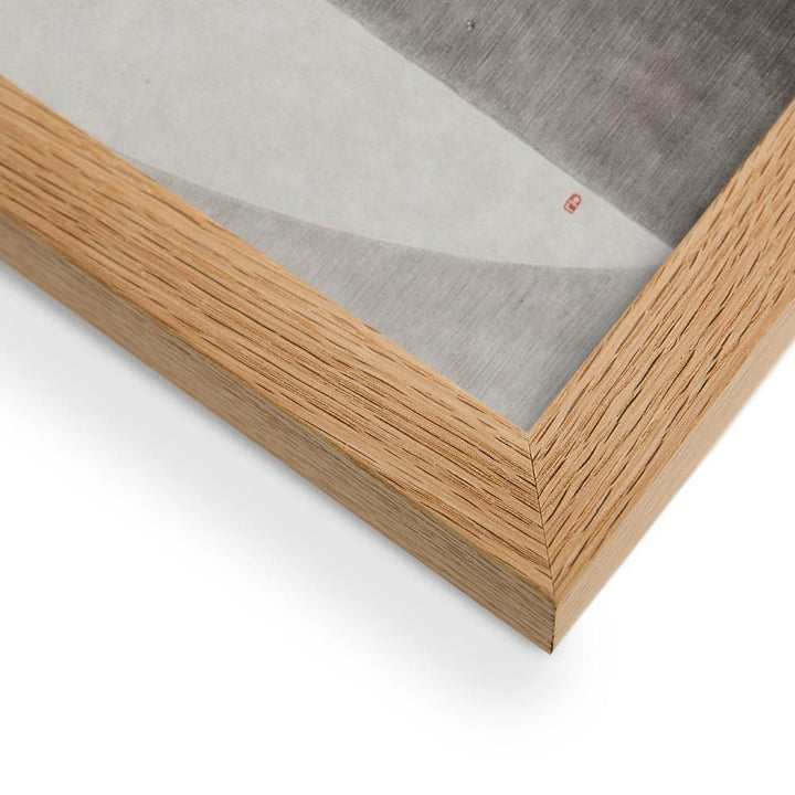 Füllung mit Licht 14 - Poster im Rahmen artlia