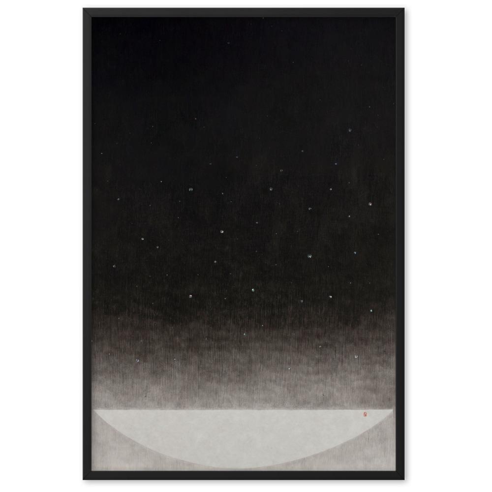 Füllung mit Licht 14 - Poster im Rahmen Schwarz / 61×91 cm artlia