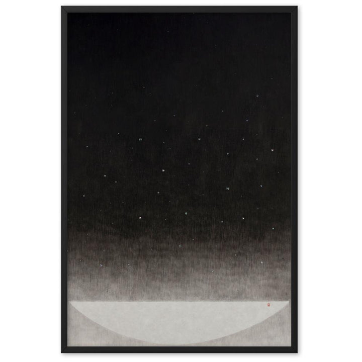 Füllung mit Licht 14 - Poster im Rahmen Schwarz / 61×91 cm artlia