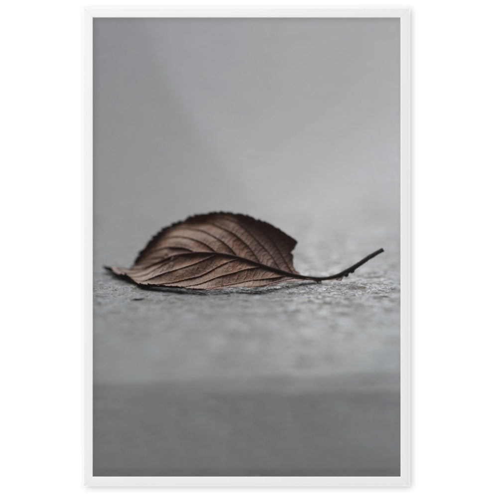 gefallenes Blatt - Poster artlia