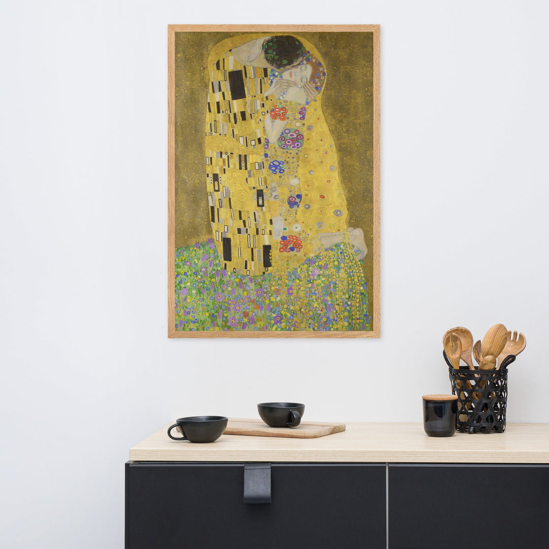 Gustav Klimt, Der Kuss - Poster artlia