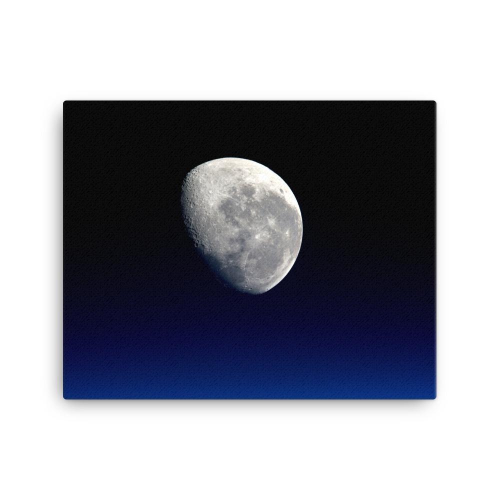 Halbmond in Nahaufnahme - Leinwand 41x51 cm artlia