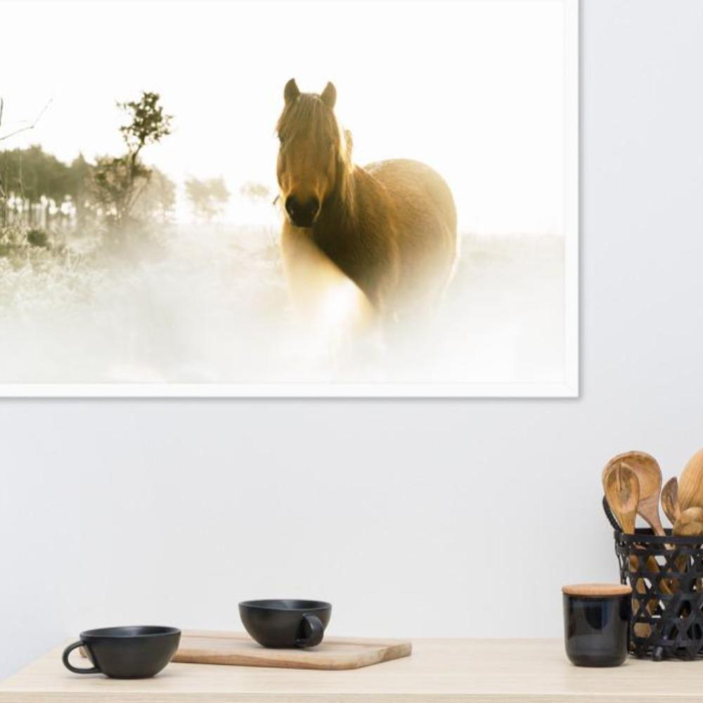 Pferd im Traum - Poster artlia