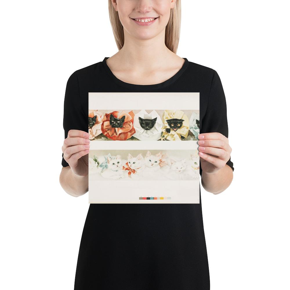 Katzen - Poster 30x30 cm artlia
