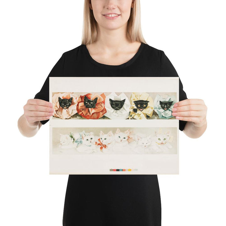 Katzen - Poster 30x41 cm artlia