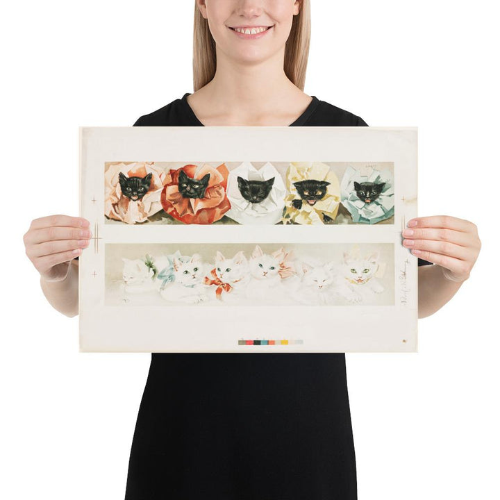 Katzen - Poster 30x45 cm artlia