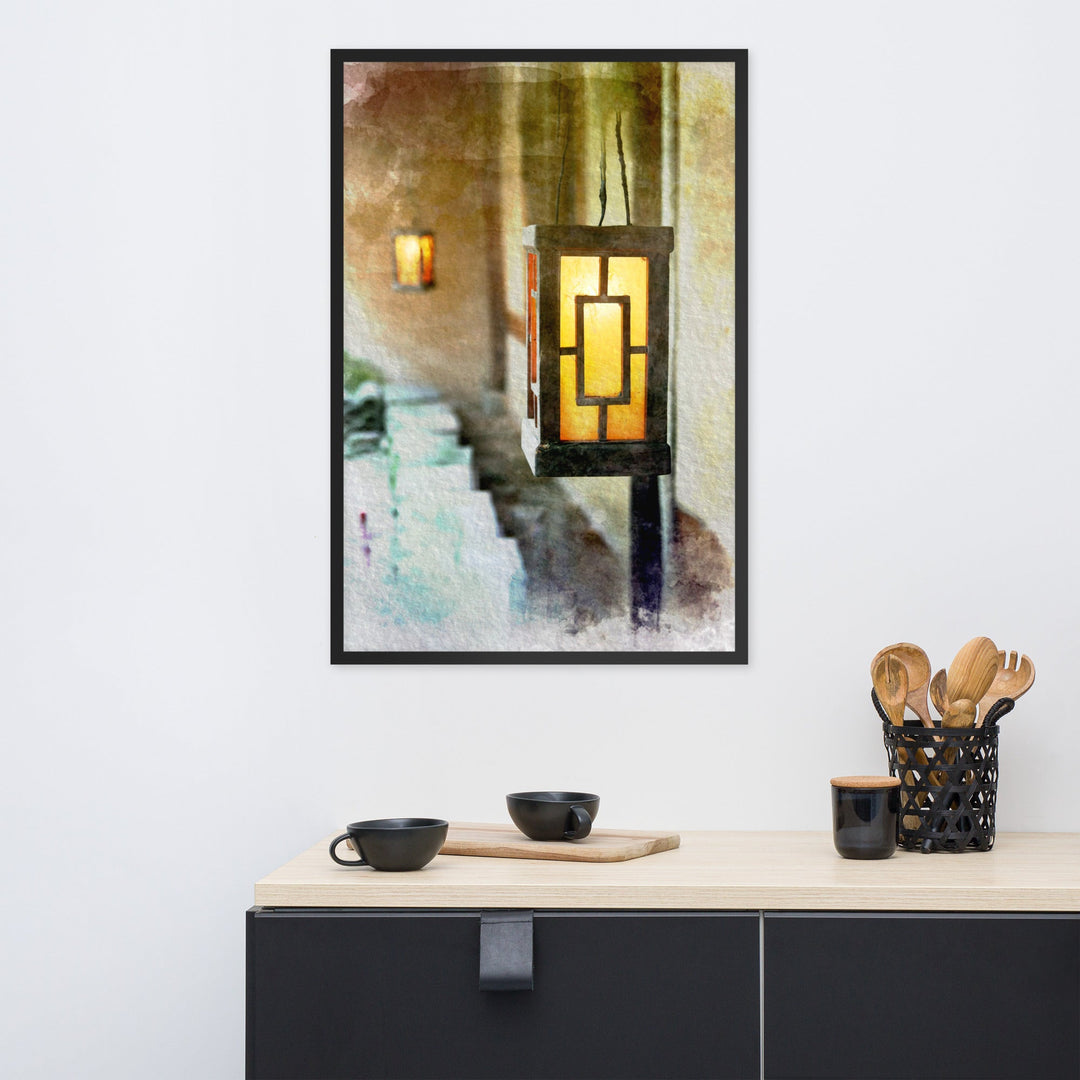 koreanische Laterne - Poster artlia