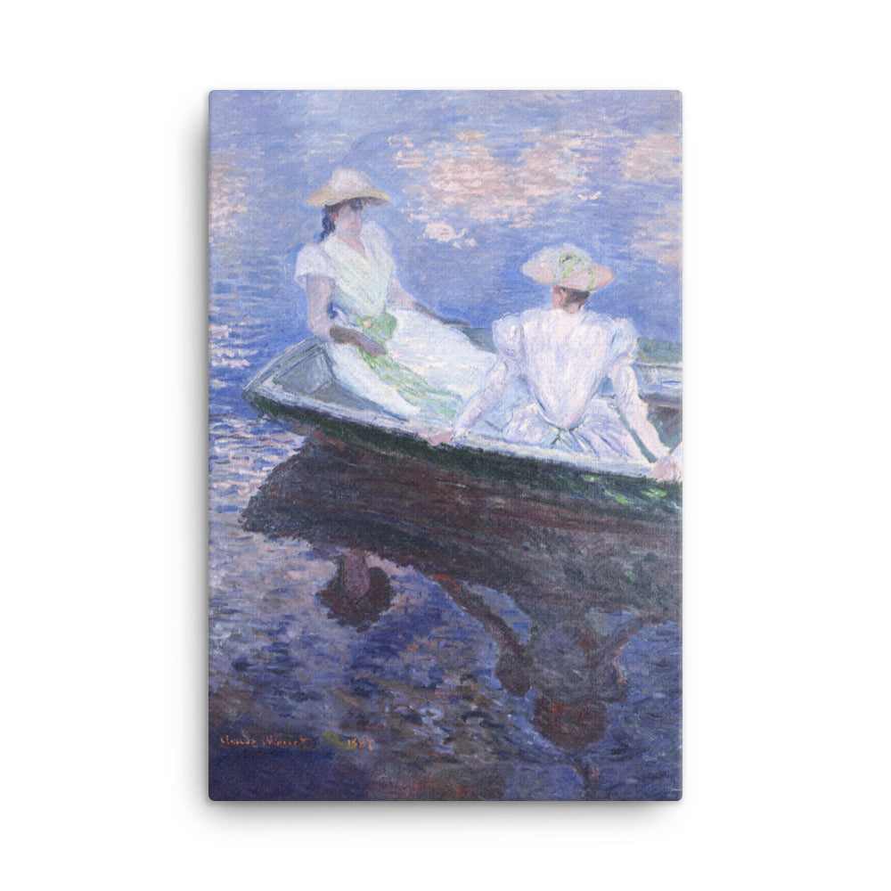 Leinwand - Claude Monet, On the Boat 61x91 cm artlia