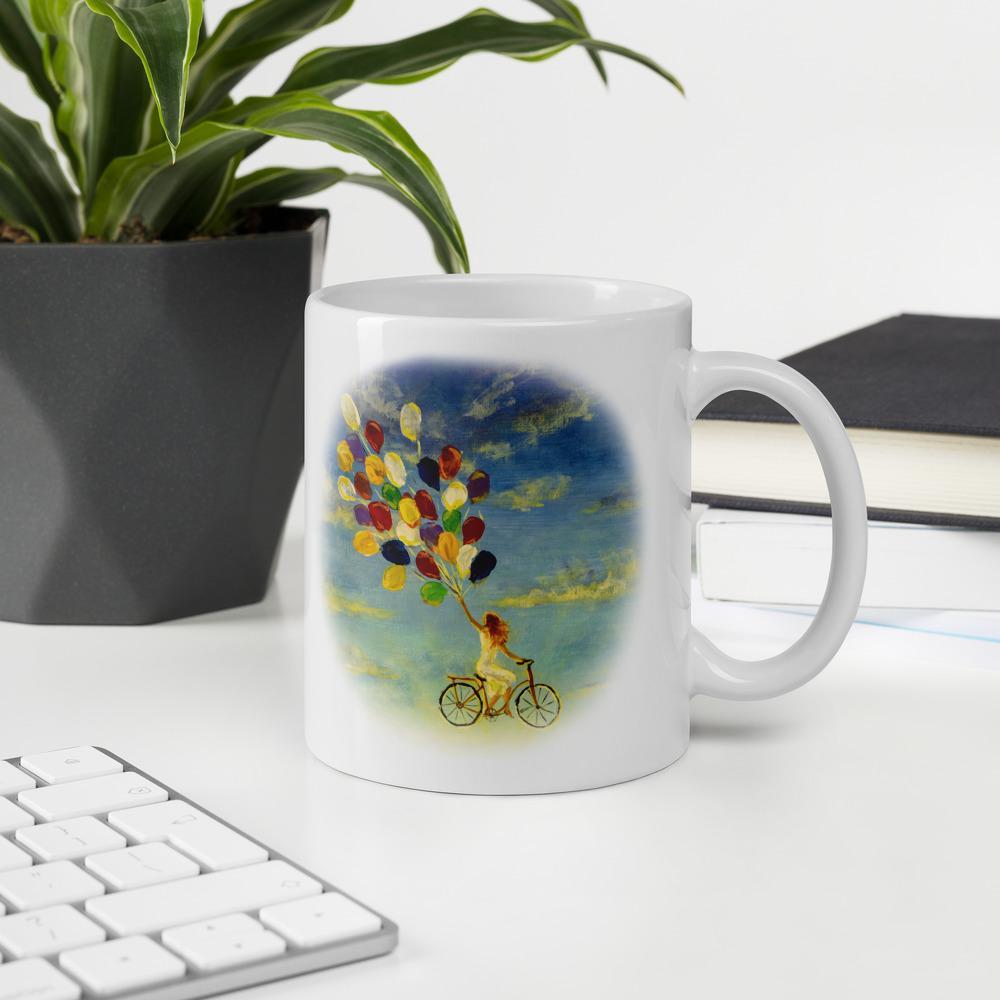 Tasse - Luftballons am Himmel 0,44 L artlia