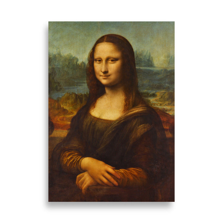 Mona Lisa, Leonardo da Vinci - Poster 21×30 cm artlia