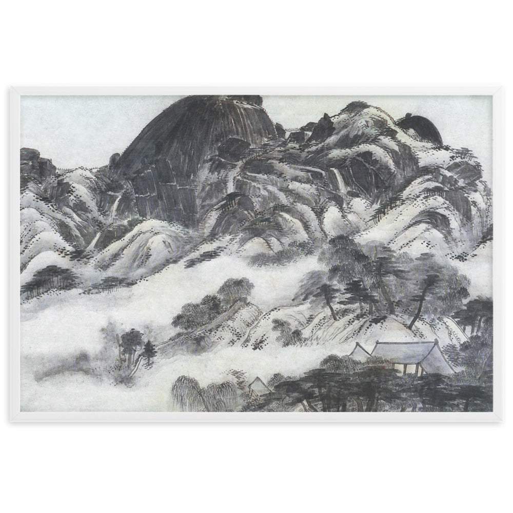 Mountain after Rain, Inwangjesaekdo - Poster artlia