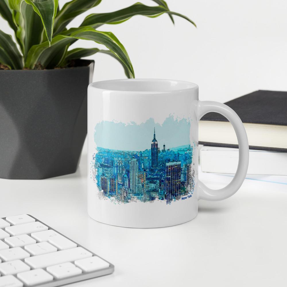 Tasse - New York in Blau artlia