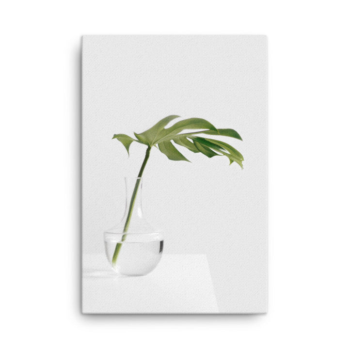 Palm in Vase - Leinwand 61x91 cm artlia