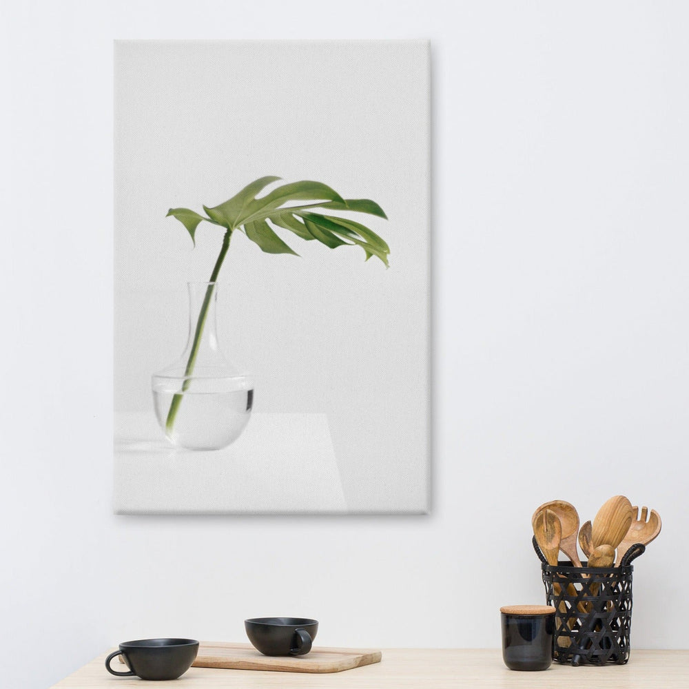 Palm in Vase - Leinwand artlia