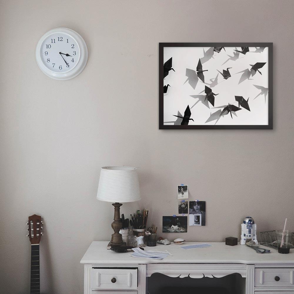 Papierkranich - Poster artlia