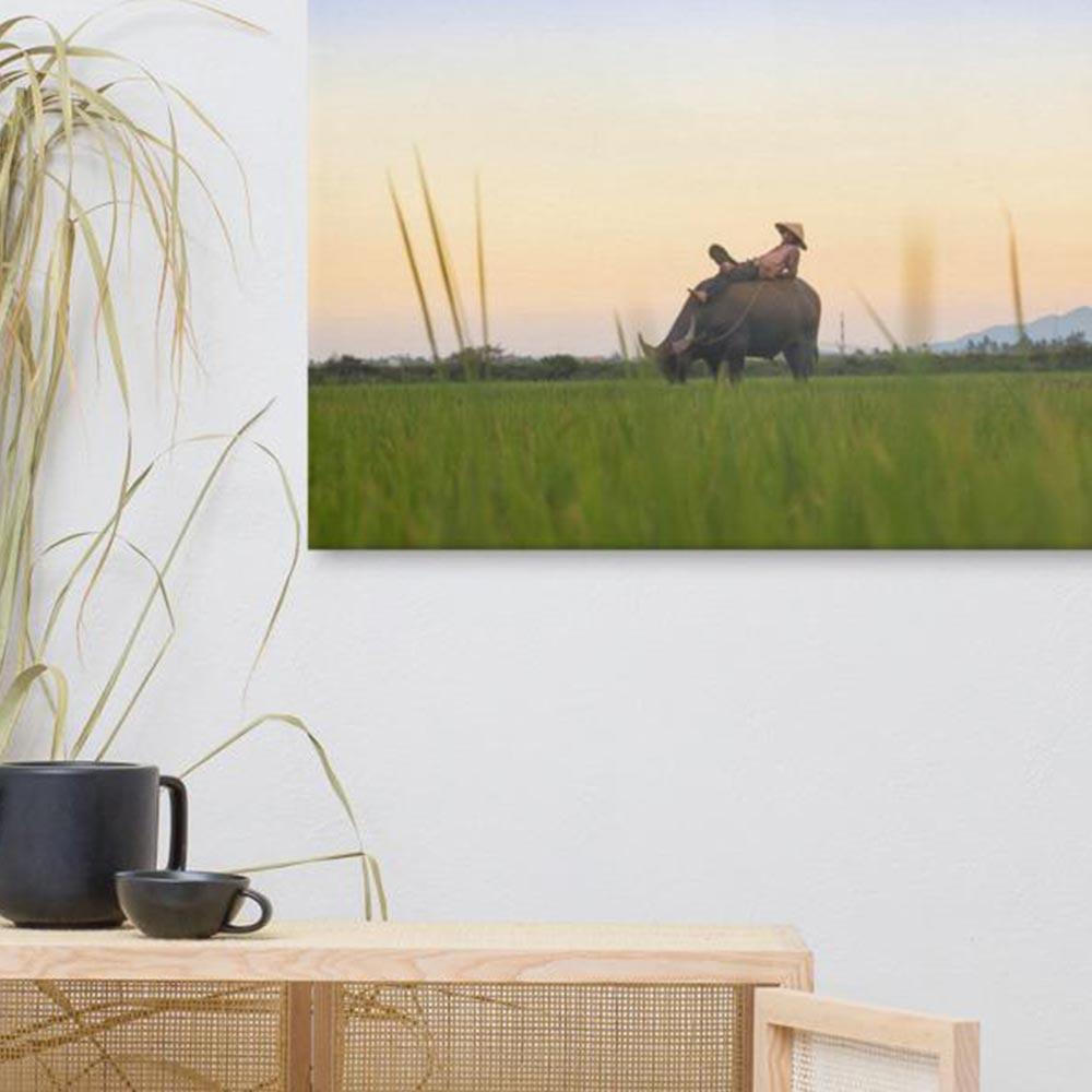 Peaceful Evening - Leinwand artlia