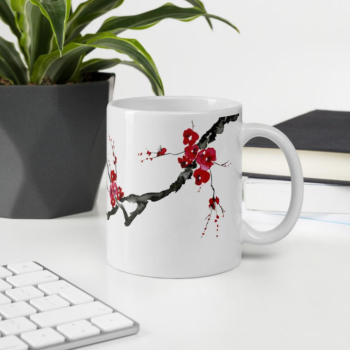 Tasse - Pflaumenblüten 0,33 L artlia