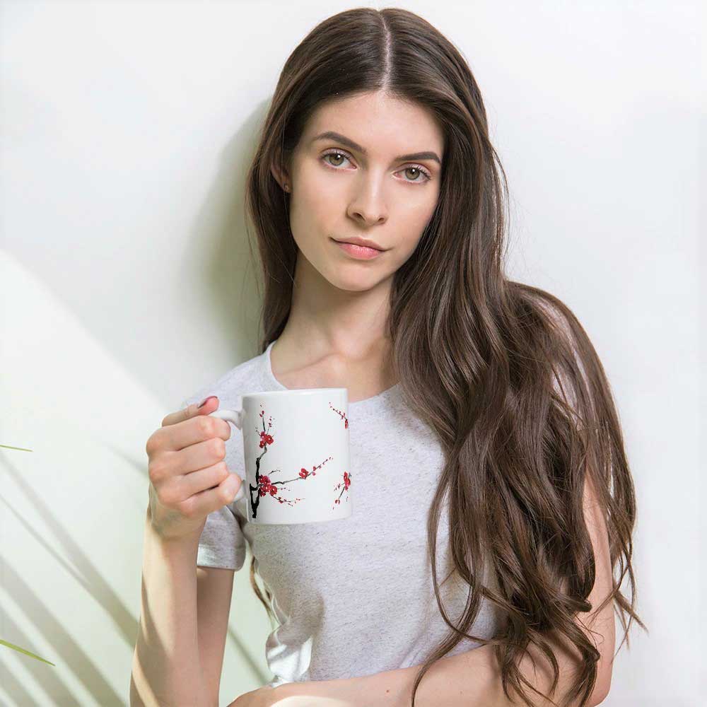 Tasse - Pflaumenblüten artlia
