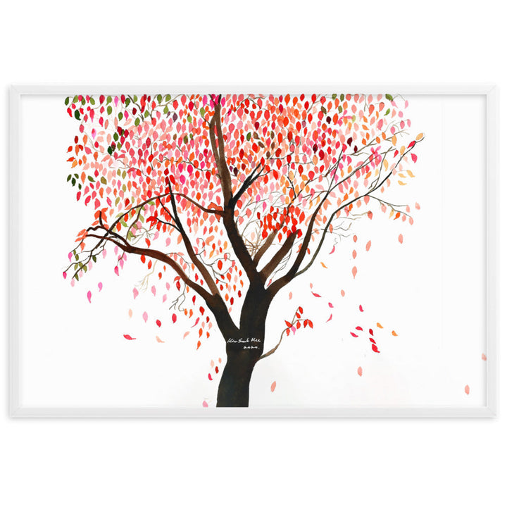 Poster - falling Leaves, Gravity artlia